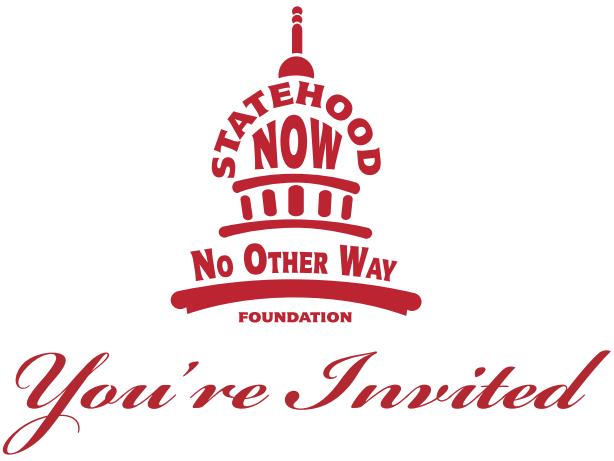 snowf logo + youre invited